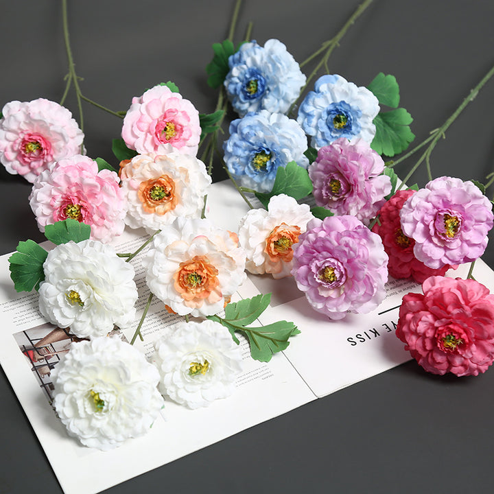 Decorative Silk Flower for Home Decor Display