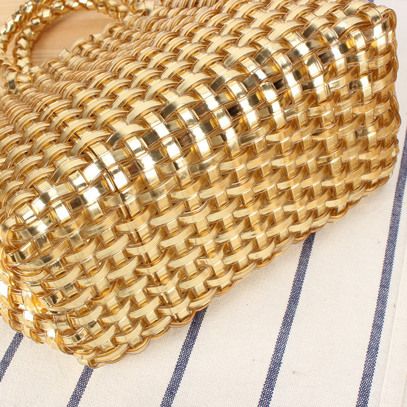 Refined wicker tote bag Stornfield