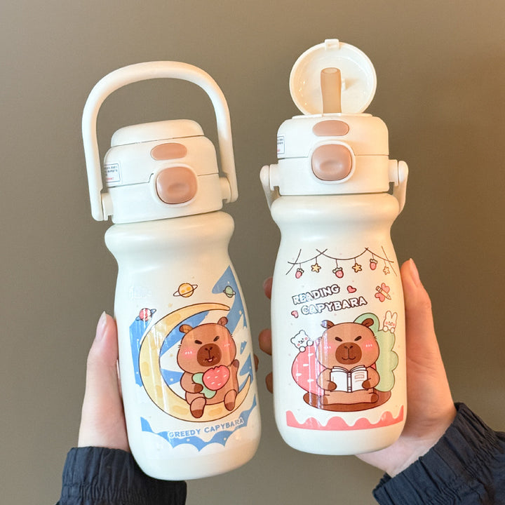 Women's insulated drinking bottle with animal-friendly design Stornfield