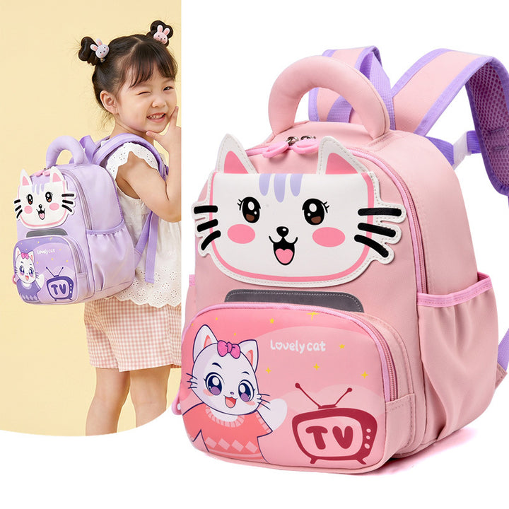 Cute Cat-Themed Backpack Stornfield