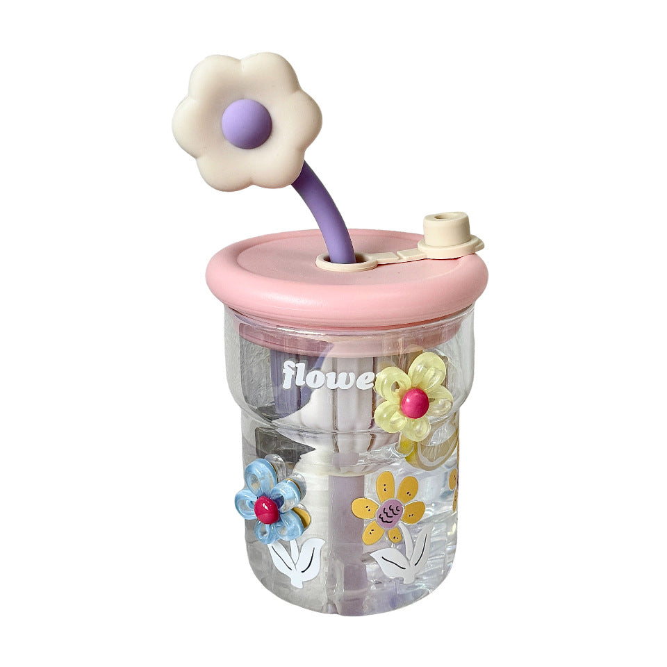 Ladies Flower Motif Drinking Cup Stornfield