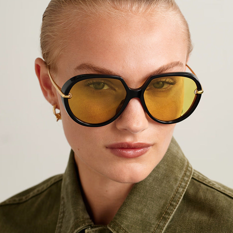 Women's Cat-Eye Sunglasses with glare-free UV protection and luxurious metal frame Stornfield