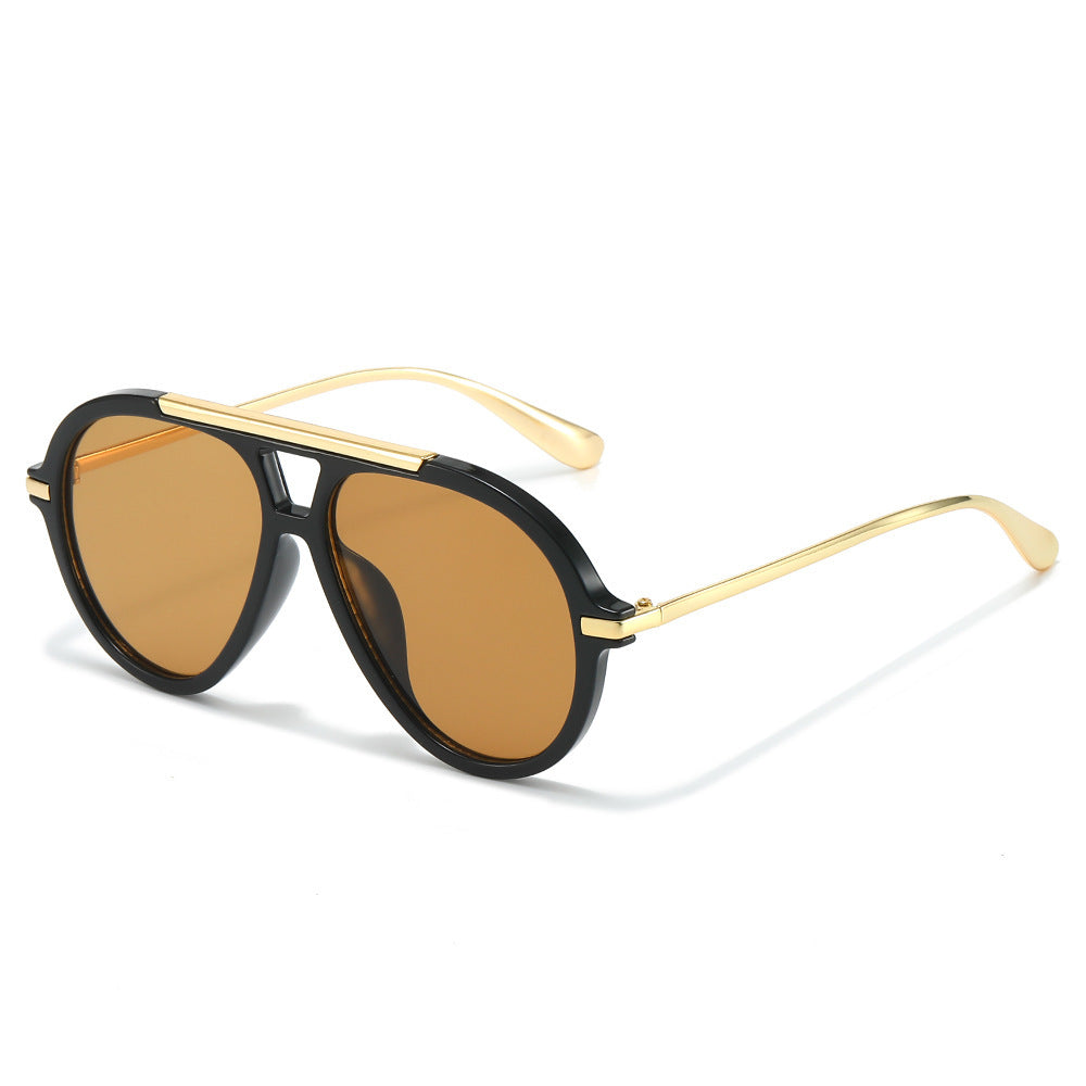 Fashion-Forward Futuristic Round Sunglasses Stornfield
