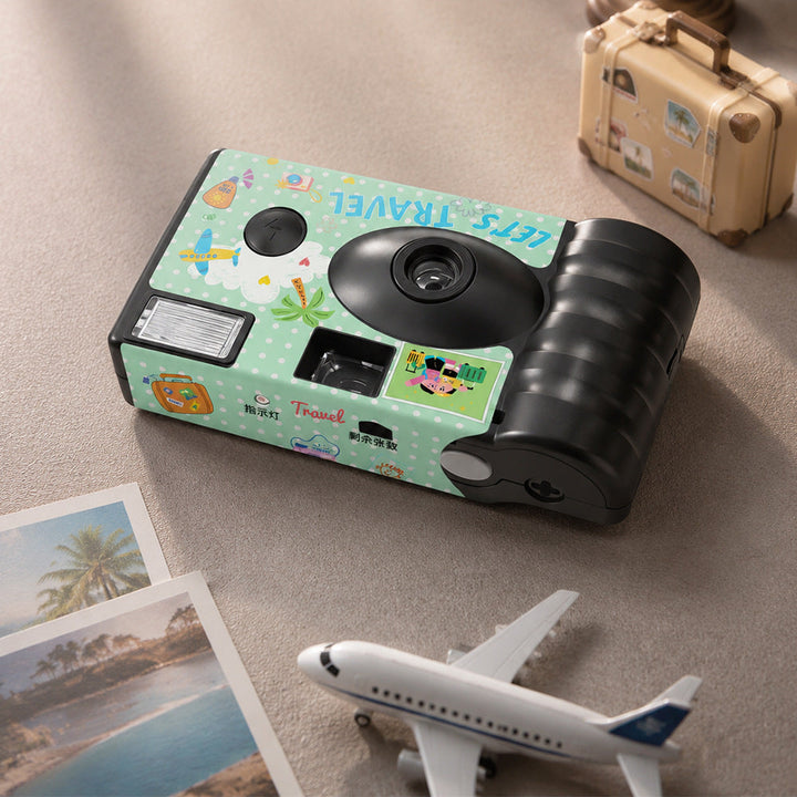Travel-Themed Disposable Film Camera Stornfield