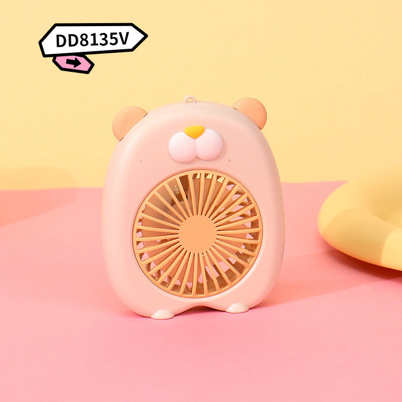 Women's Portable Mini Handheld Fan in Cute Pig Design Stornfield