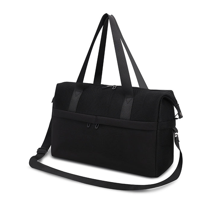 Sporty tote bag with breathable mesh material and multifunctional pockets Stornfield
