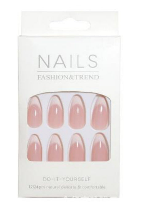 Natural Glossy Press-On Nail Tips Stornfield
