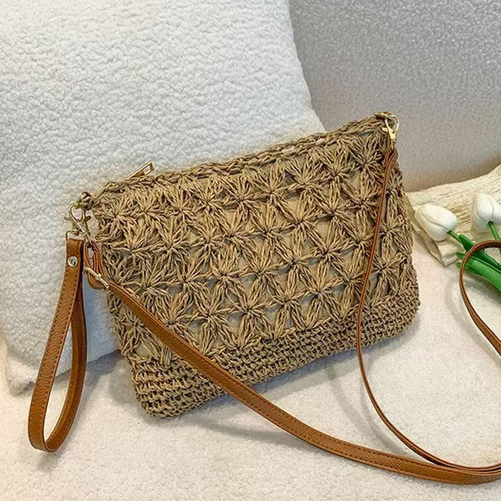 Shoulder bag with elaborate crochet designs Stornfield