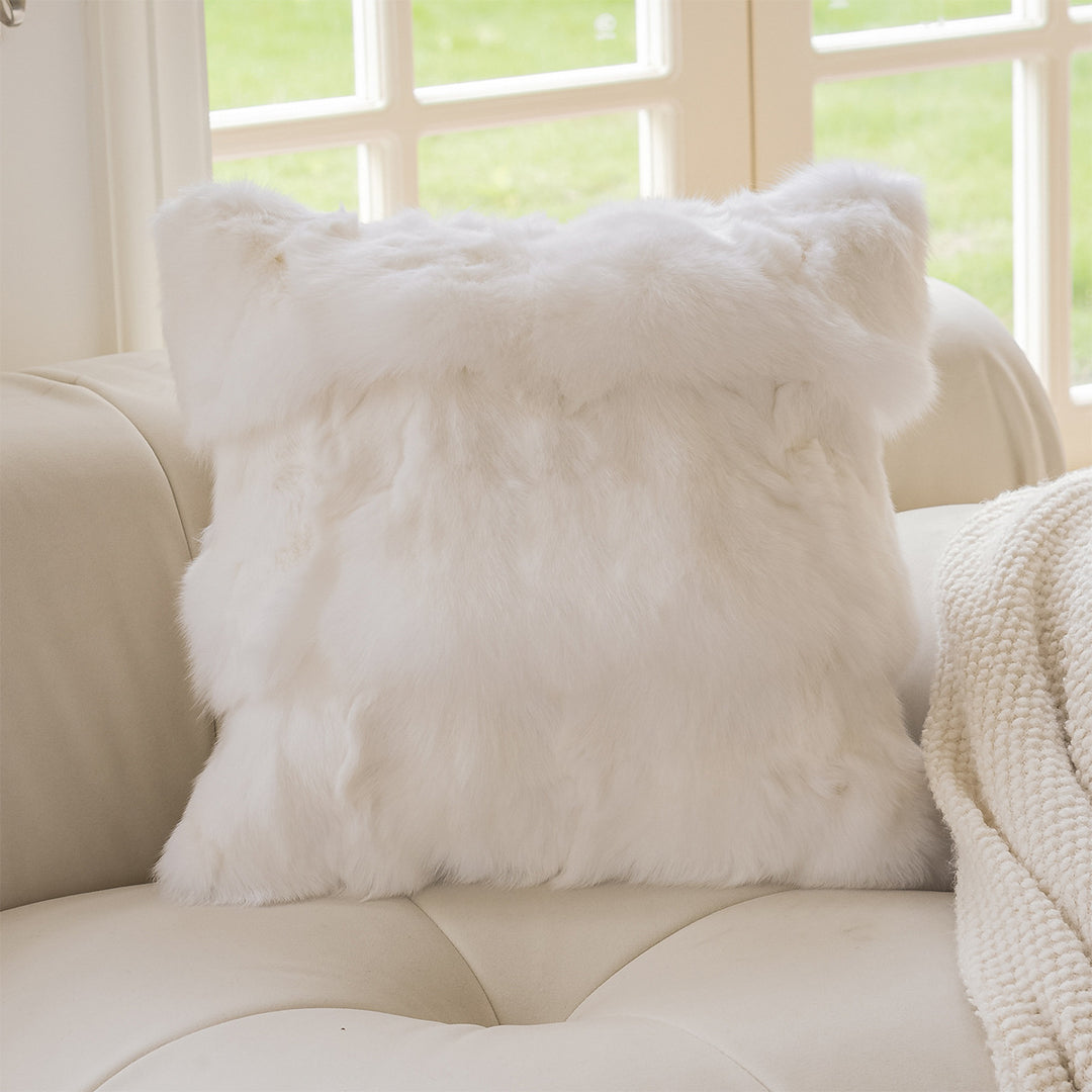 Plush decorative pillow