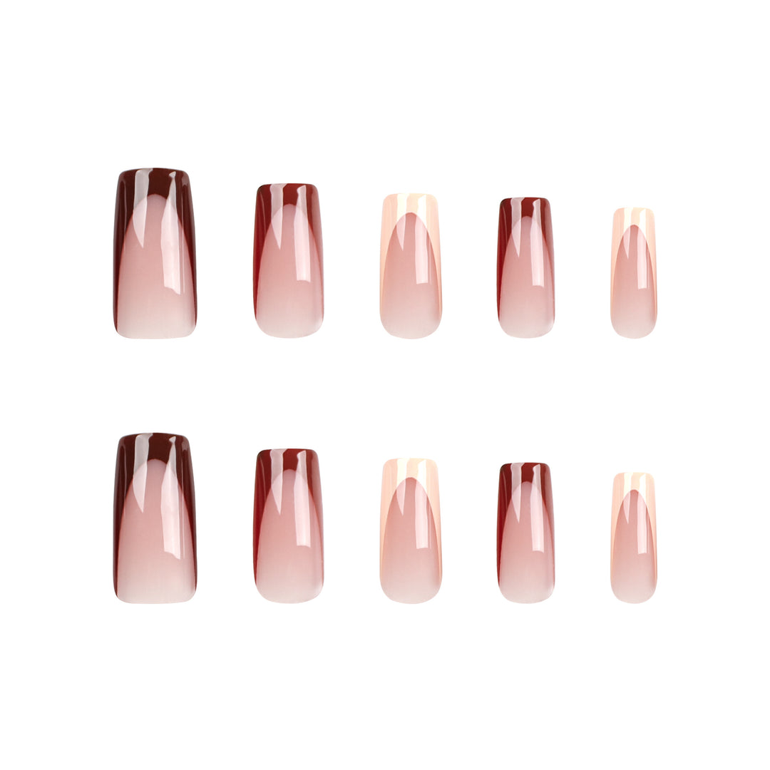 Trendy Art Nails with Elegant Gradient Stornfield