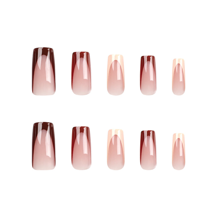 Trendy Art Nails with Elegant Gradient Stornfield