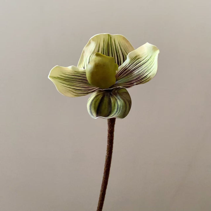 Realistic Orchid Stem Vase Decoration