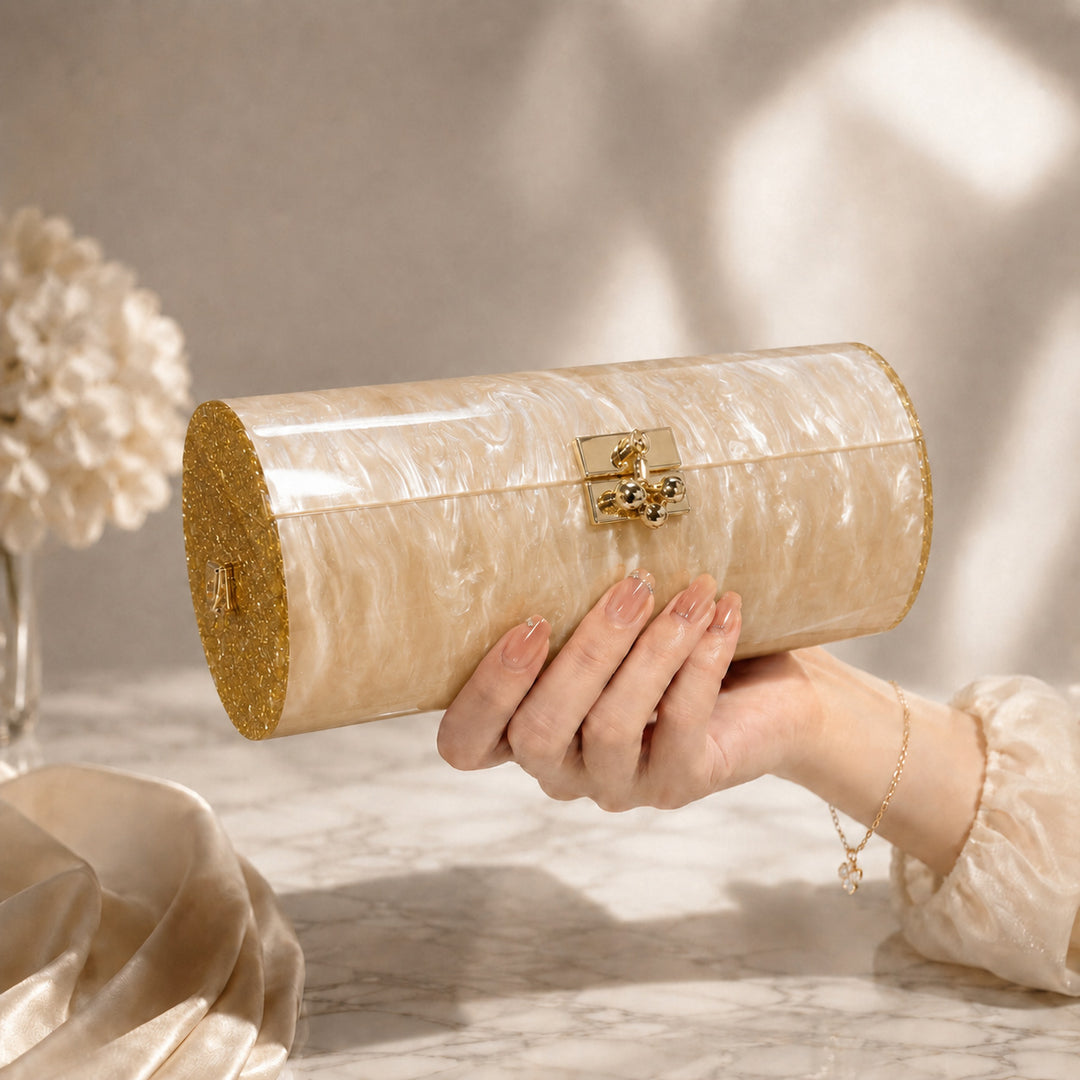 Glamorous Cylinder Clutch