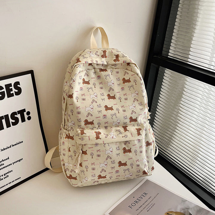 Dog-Themed Casual Backpack Stornfield
