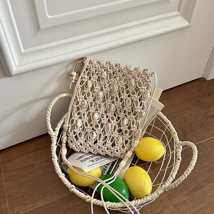 Bohemian Beaded Drawstring