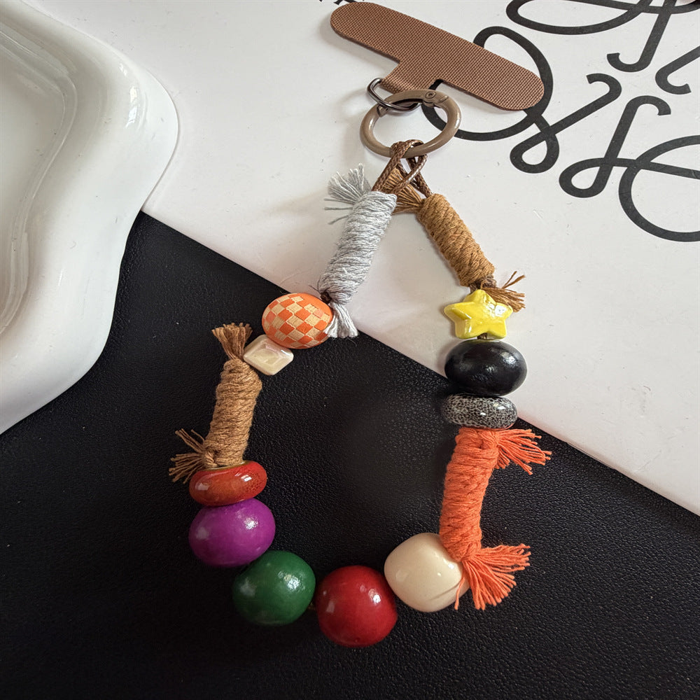 Decorative Beaded Keychain Stornfield 1790135858