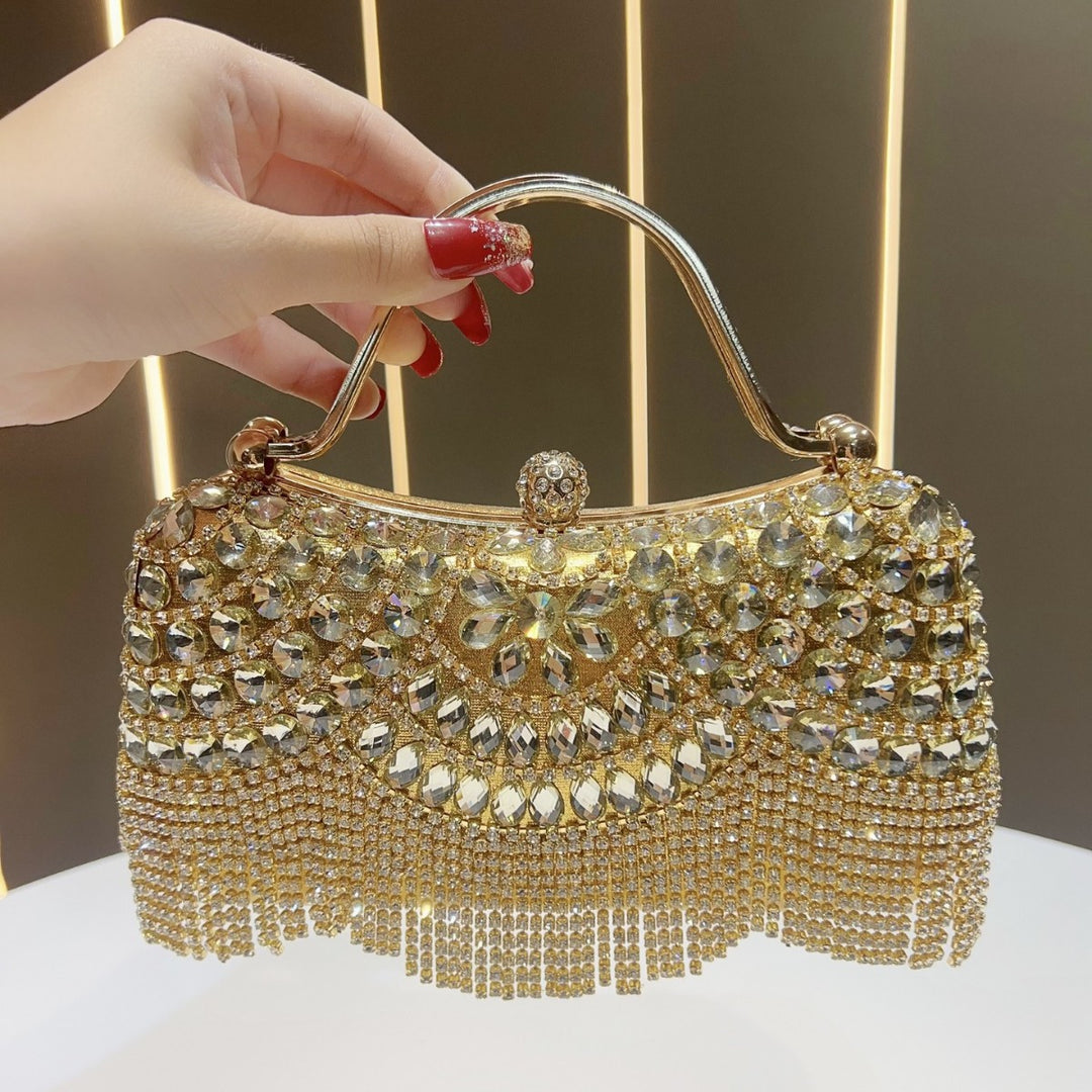 Crystal-Encrusted Evening Clutch
