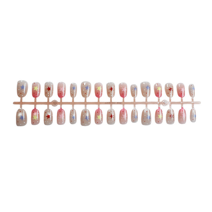 Decorative Press-On Nail Art Set 1790738609