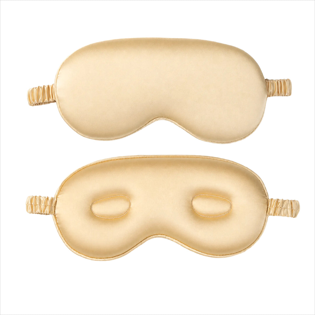 Unisex nano 3D-eye mask with distance chambers for eyelash protection and elastic comfort band Stornfield