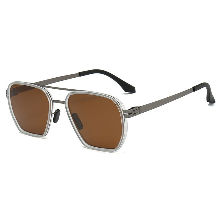 Ladies modern oversized square sunglasses Stornfield