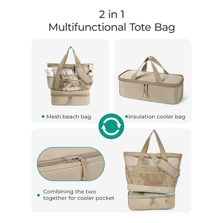Cooler bag with multifunctional compartments Stornfield