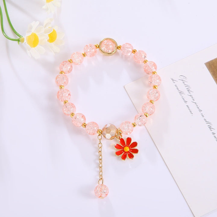 Elegant bracelet with flower pendant Stornfield