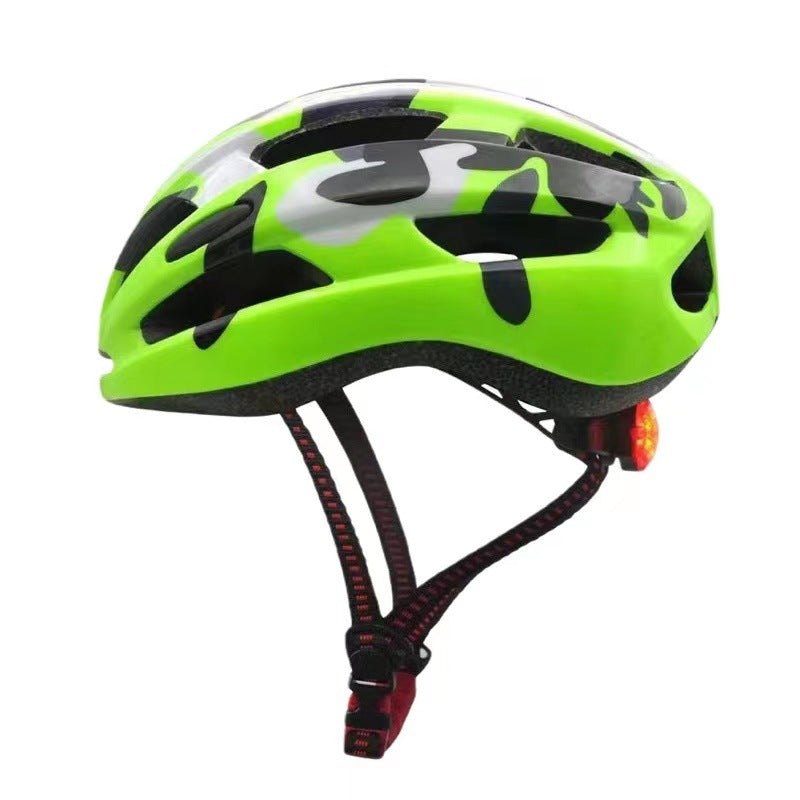 High-Visibility Cycling Helmet with LED Light Stornfield