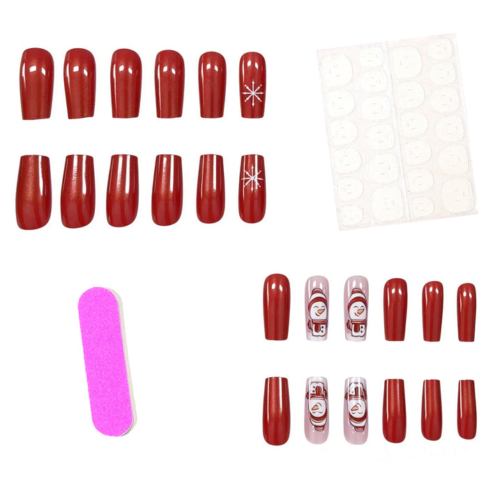 Festive Holiday Nail Art Extensions Stornfield