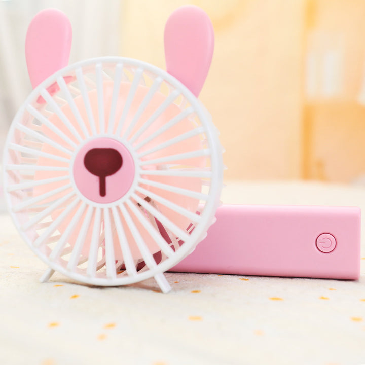 Women's Portable Handheld Fan in Charming Animal Design Stornfield