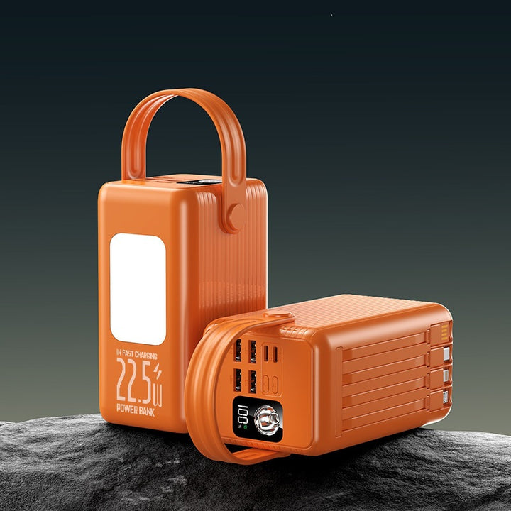 Portable power bank with fast charging function and integrated carrying handle Stornfield