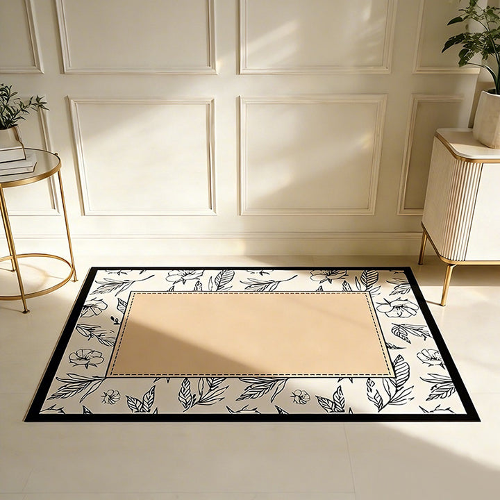 Floral Patterned Bathroom Mat Stornfield