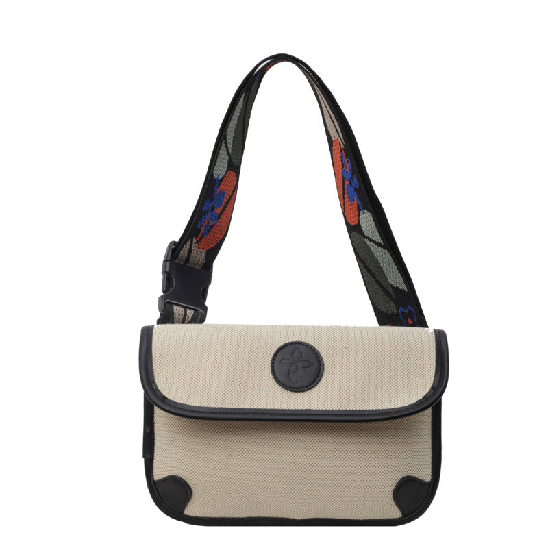 Floral Embroidered Messenger Bag Stornfield