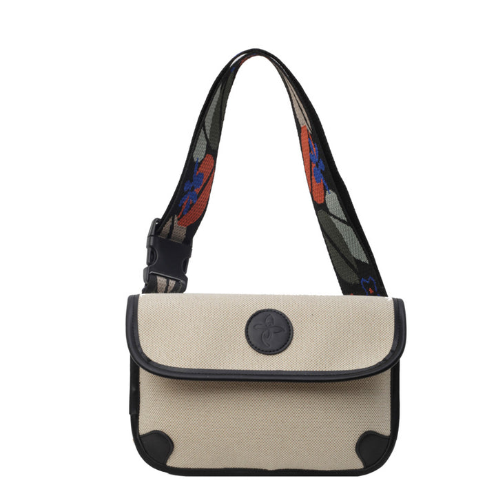 Floral Embroidered Messenger Bag Stornfield