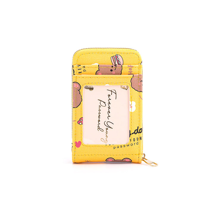 Compact RFID-Blocking Zippered Cardholder