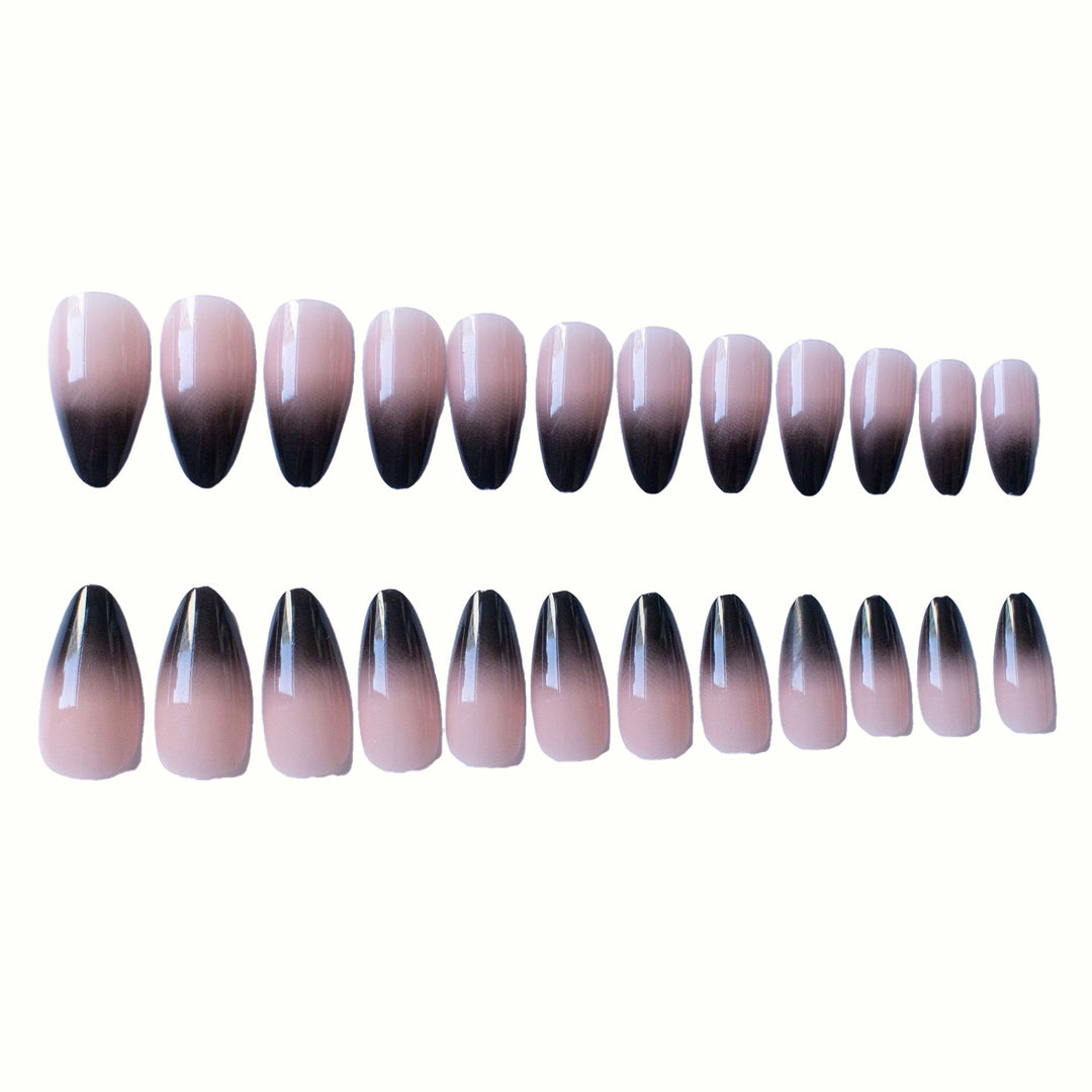 Stylish Ombre Stiletto Nail Art