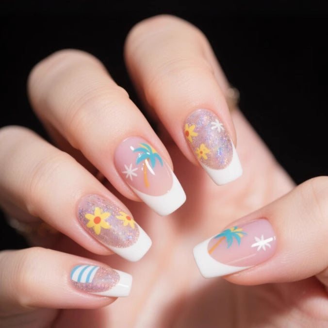 Floral Gradient Nail Art Kit Stornfield