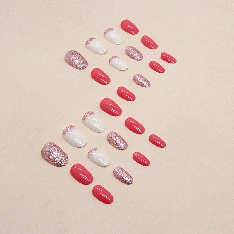 Glittering Press-On Nail Art Set Stornfield