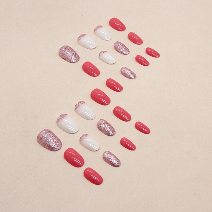 Glittering Press-On Nail Art Set Stornfield