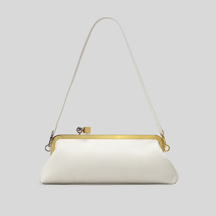 Elegant Patent Leather Evening Handbag