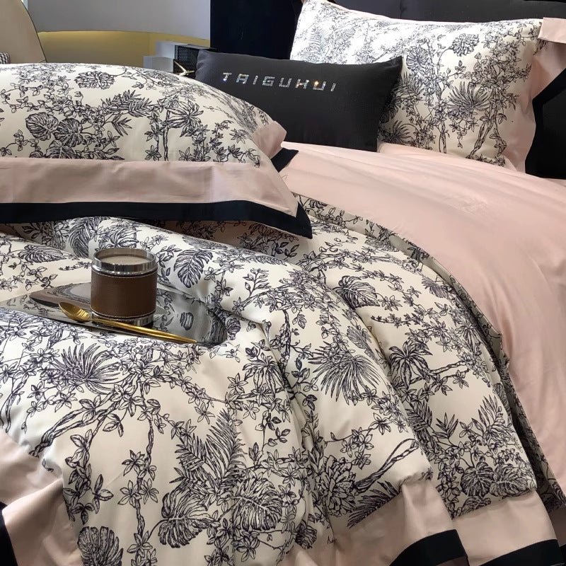 Decorative Elegant Floral Pattern Bedding Set Stornfield