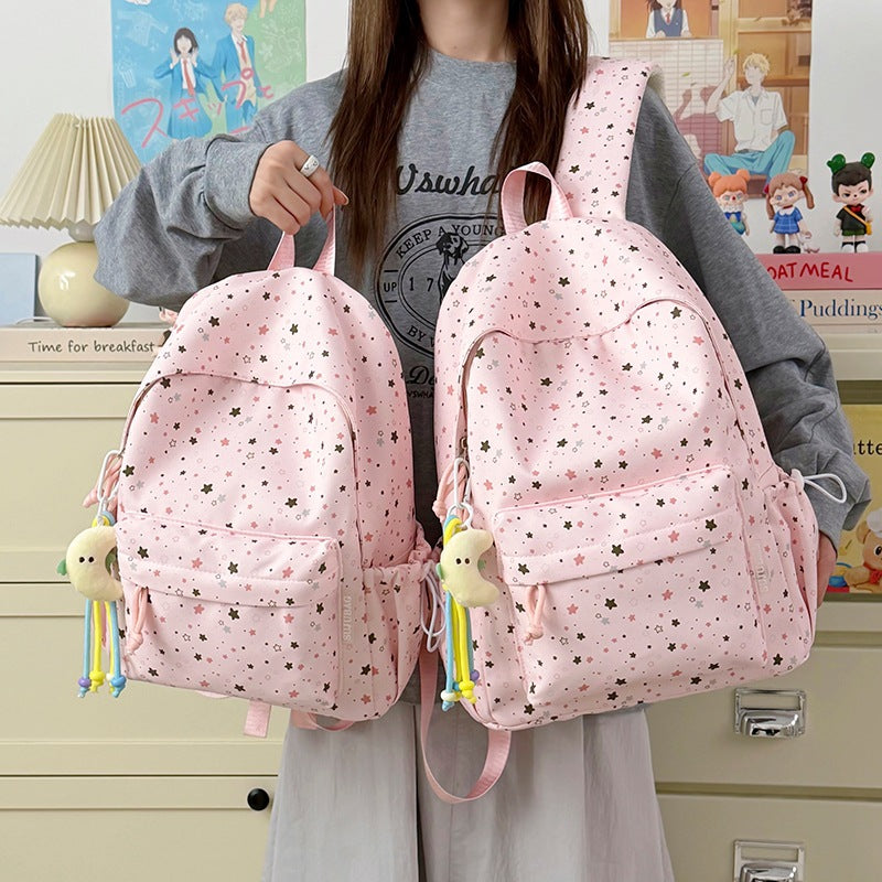 Fun Star-Patterned Backpack Stornfield