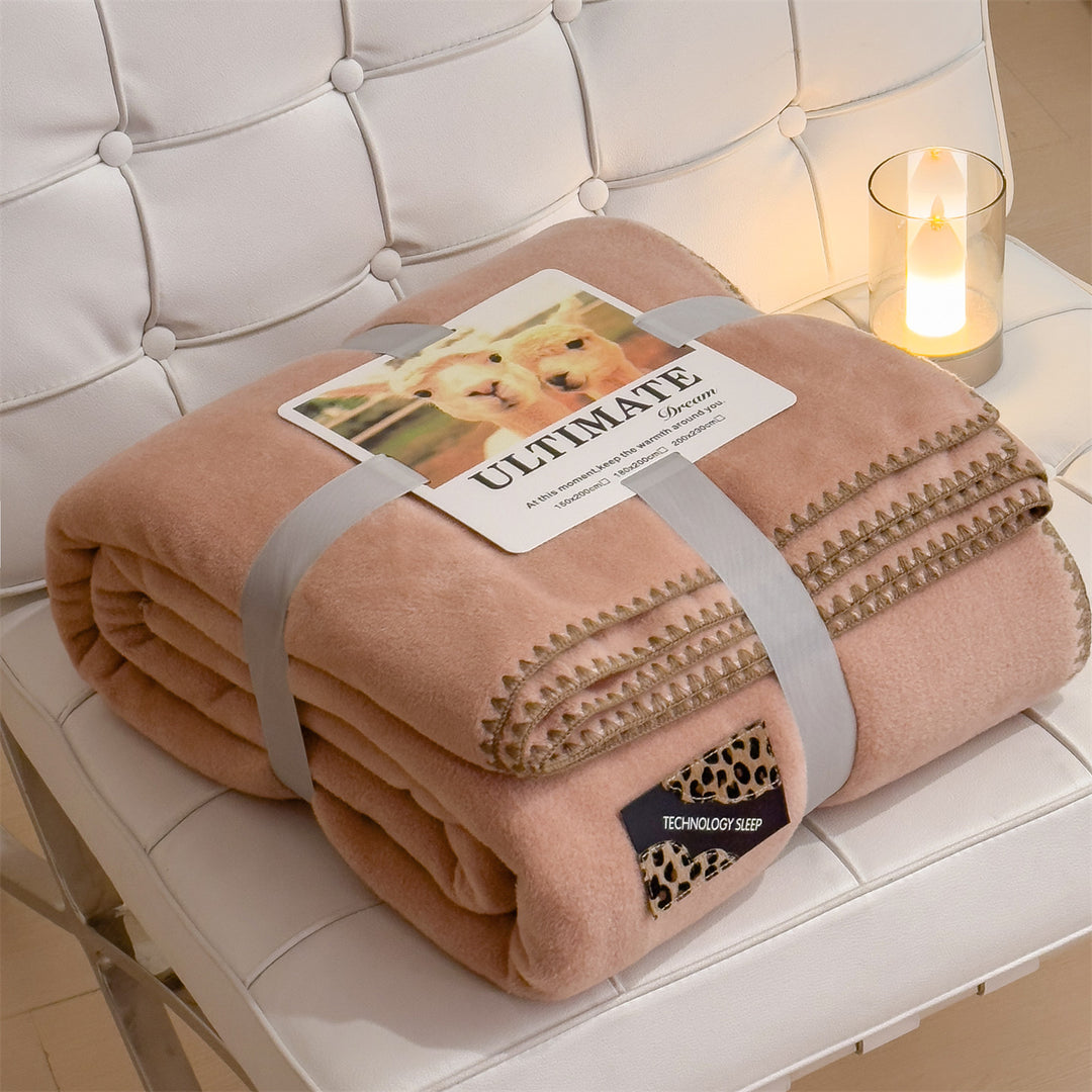 Ultra-Soft Fleece Throw Blanket