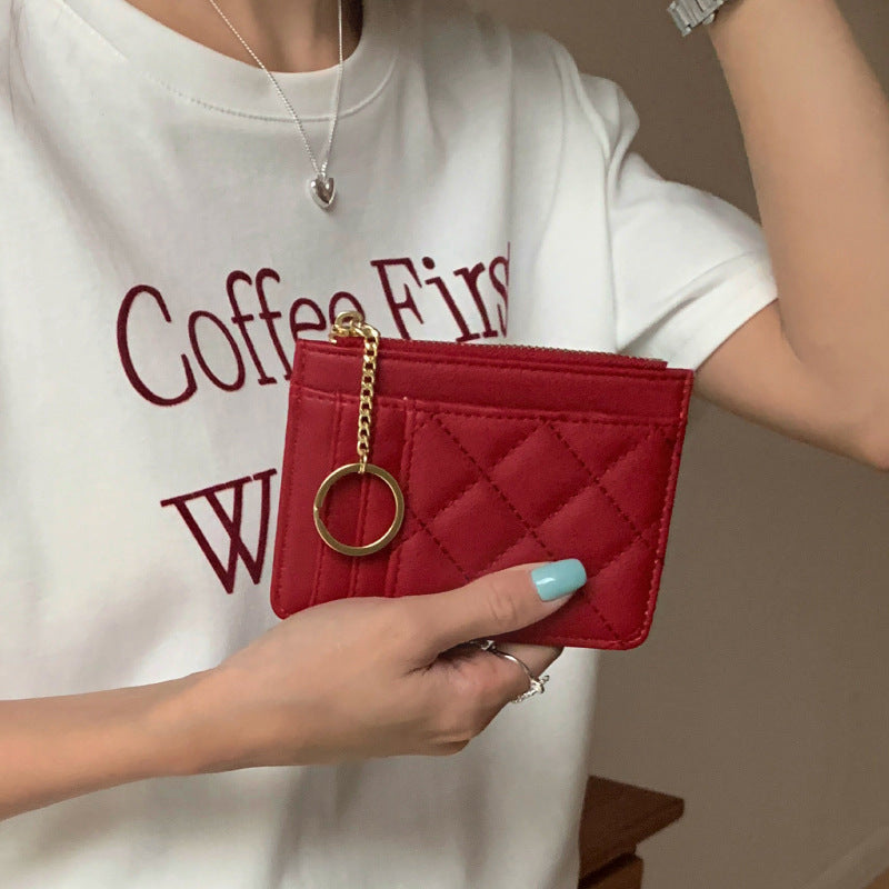 Quilted Cardholder Wallet