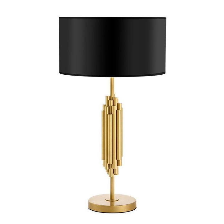 Sculptural Gold Accent Table Lamp