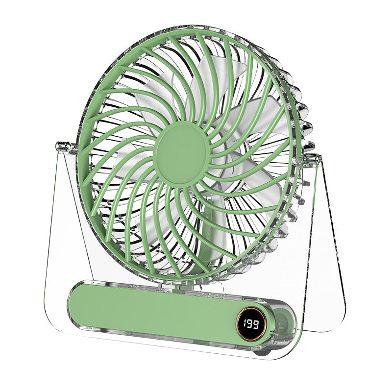 Adjustable Rechargeable Desk Fan Stornfield