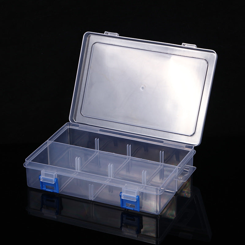 Multi-Divisional Clear Craft Storage Box Stornfield