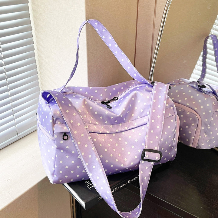 Polka Dot Gym Duffel Bag Stornfield