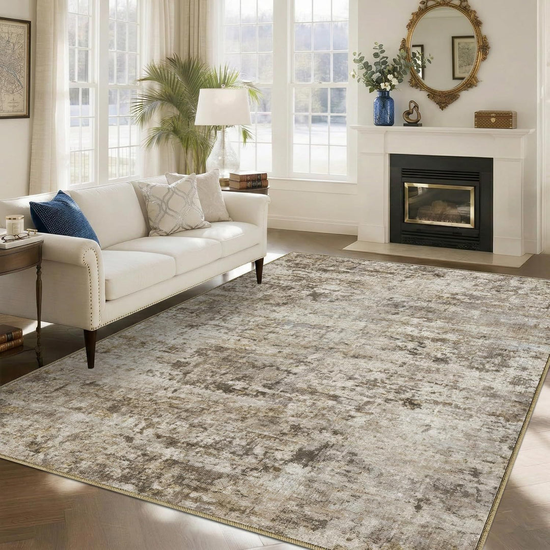 Elegant Abstract Area Rug