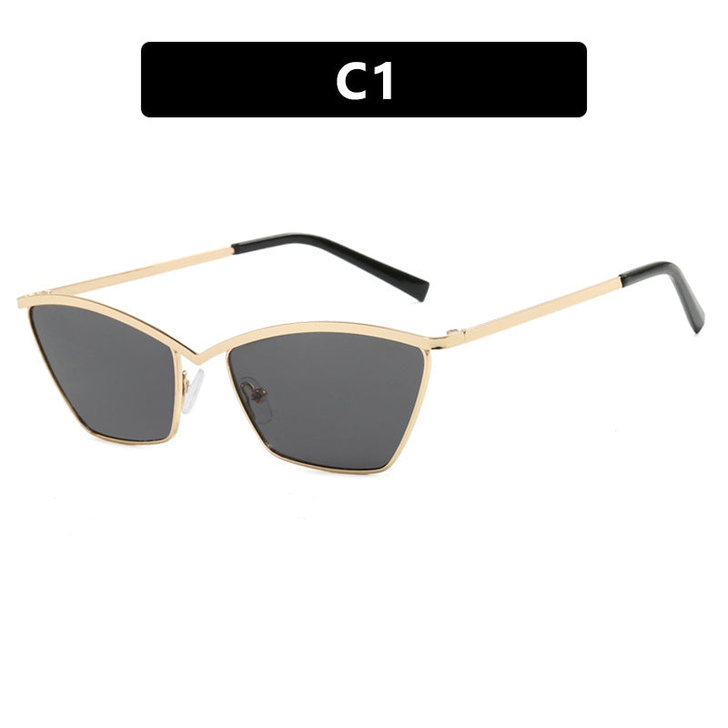 Ladies Cat-Eye Sunglasses with stylish metal frame and UV protection Stornfield