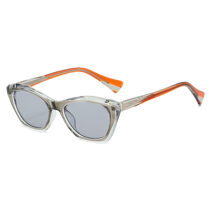 Women's Cat-Eye Sunglasses with Transparent and Colored Details Stornfield